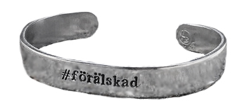 Armband #förälskad - Littlebit Design